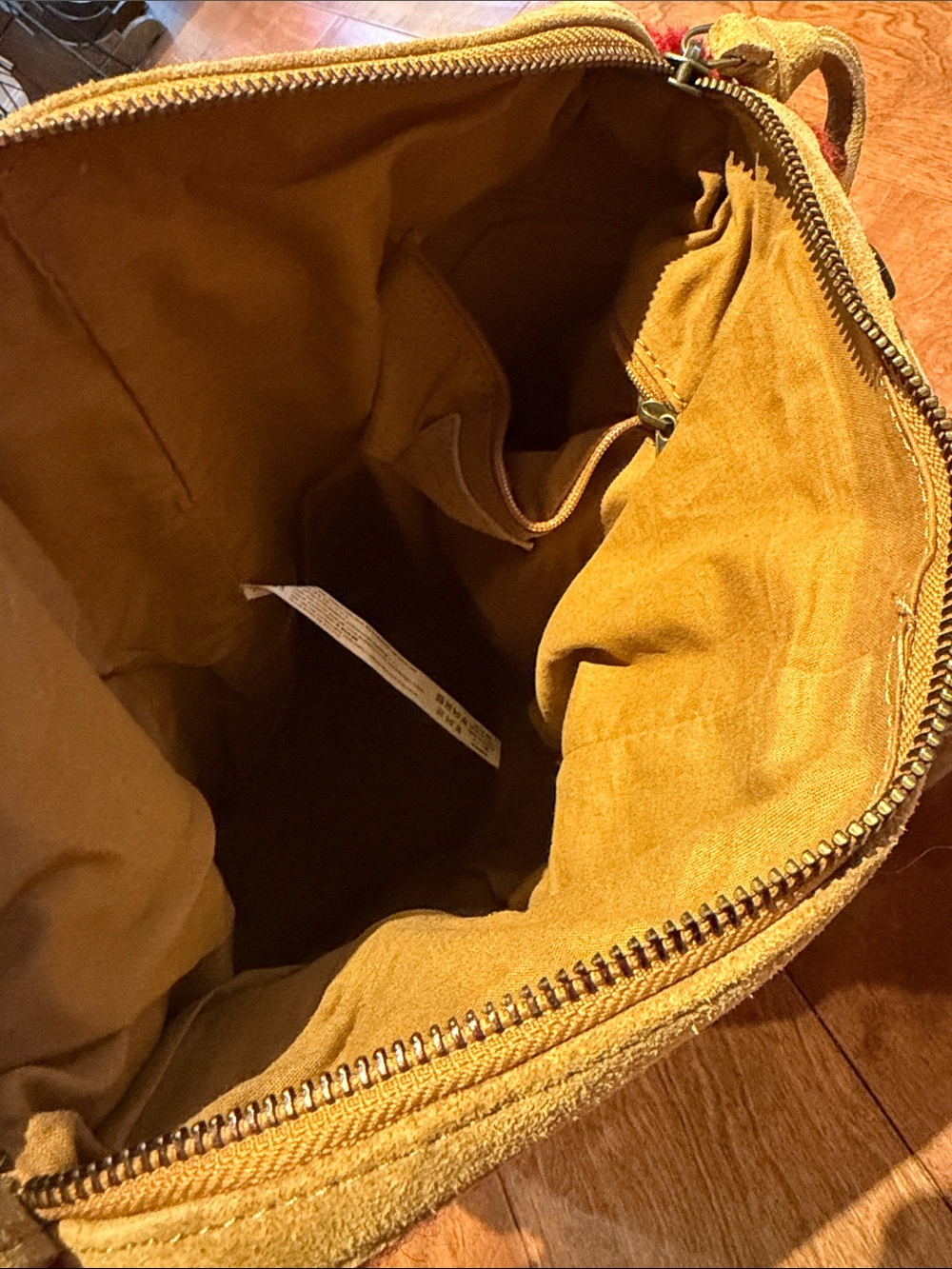 Free People Multicolor Southwestern Pattern Suede Strap Shoulder Bag - Picture 12 of 15